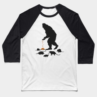 Bigfoot Possum Baseball T-Shirt